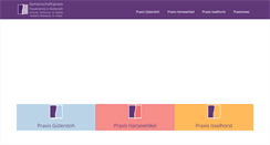 Desktop Screenshot of gemeinschaftspraxis-frauenaerzte.de